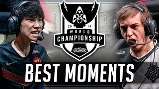Best of Worlds 2019 (Solo Outplays, Craziest Teamfights and 200 IQ Moments)