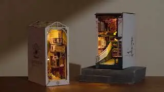 Book Nook Wooden Construction Kits