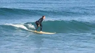 From white water waves to green waves. Beginner intermediate evolution