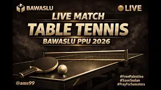 LIVE TABLE TENNIS BAWASLU PPU 23 JANUARI 2026 #tabletennis #pingpong #tenismeja #wtt #ittf #sport