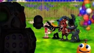 FNAF World: HDSC Mod - Duo Challenge Part 3 - Time Waster? Yeah, Probably