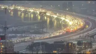 Watch live: Big traffic delays in Cleveland amid icy roads and lake effect snow