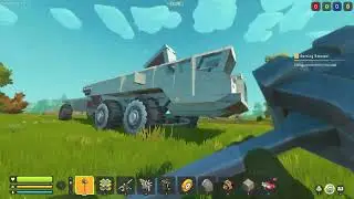 MAZ-7310 logging truck scrap mechanic working prototype