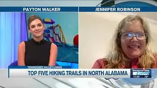 Where are the best hiking trails in northern Alabama?
