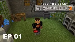 Stoneblock 3 - Episode 01 - Getting Started!