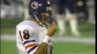 1987 PreSeason 01 Chicago at Miami Highlights With Radio Call; First Game at Joe Robbie Stadium