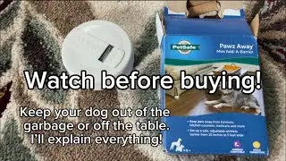 Petsafe Pawz Away Mini - Keep your dog out of the garbage or anywhere unwanted. It works!