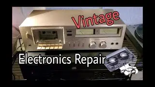 Repairing a RARE Curtis Mathes Cassette Deck - Model HK510 - #electronicsrepair