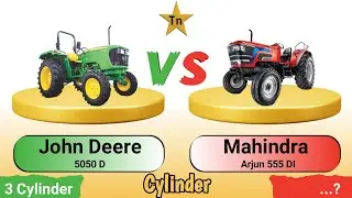 John Deere 5050 D Vs Mahindra Arjun 555 DI
