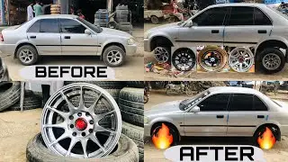 BRAND NEW ALLOY WHEELS MONSTERIMS CONCAVE XXR 527 HONDA CITY SPORT LOOK MODIFIED PRICE IN KARACHI