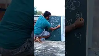 1 to 10 Number Drawing tricks for beginners #art #drawing #shorts