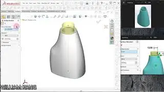 SolidWorks tutorials 62 how to surface loft with guide curve