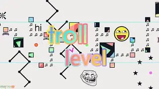 troll level by CptHappy [Extreme Demon] // Geometry Dash