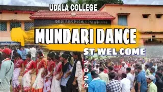 UDALA COLLEGE 2024 | MUNDARI DANCE 🥰 | MASA PROGRAM | #video #munda #youtube #birsa #new #dance