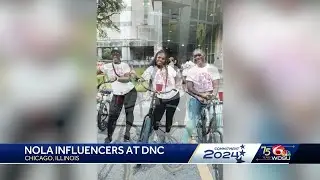New Orleans influencers attend the DNC