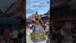 Bulu Mencoba Melompati Lompat Batu Di Nias #bule #niasisland