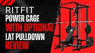 RitFit Power Cage with Optional LAT PullDown | RitFit PPC03 Power Cage Review