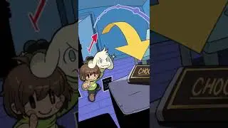 Chara and Asriel Steal the Chocolate! Undertale Comic Dub! #undertale #comicdub