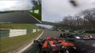 Caterham Mega Graduates- Cadwell Park 2018 - 7th to 2nd to Crash