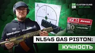 NL545 GP &mdash; реальная кучность винтовки с газовым поршнем на патронах БПЗ 4,2 г.