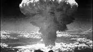 Unedited footage of the bombing of Nagasaki silent