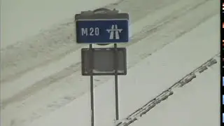 The Big Freeze | Snow | Weather | M20| Kent | TN-87-020-016