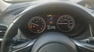 Subura Forester 2019 check engine light and other warning lights.  Bought from Paul Miller Subaru