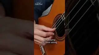 Smooth String Crossing on Classical Guitar #shorts #classicalguitarshed #classicalguitar  #guitar