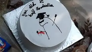 Flork cake/graduation cake/cute bento cake for graduation#flork #cake #baker #bentocake #graduation