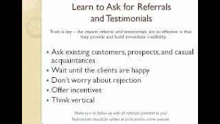 Driving New Business & Creating Customer Loyalty