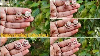 Part-106✨ Vintage style impon earing collections #trending #earings #dailyvideos dm for ur order👆🏻💜
