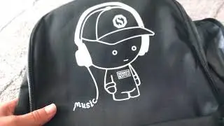 Luminous Backpack - with USB Charging