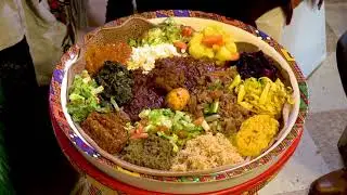 Sheger Ethiopian Restaurant! Lets Eat!! #sadhguru #leventgeiger #youtube#ethiopia #food
