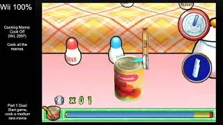 Wii 100% - Cooking Mama: Cook Off 100% (Wii, 2007) - Part 1