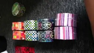 new duck tape haul with never before seen scotch duct tape!!