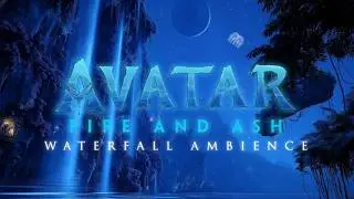 Pandora Waterfall Ambience | Avatar Fire and Ash Ethereal Fantasy Soundscape