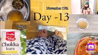 My weight loss journey | November 17 2025 | 40day challenge | vsparkle