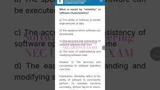Software Engineering Mcq || NEC LICENCE EXAM #engineer #neclicenceexam #mcq #exampreparation