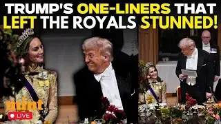 LIVE: Trump&rsquo;s Windsor Castle Speech | LAUGHTER ERUPTS As US President Opens With Classic One-liners