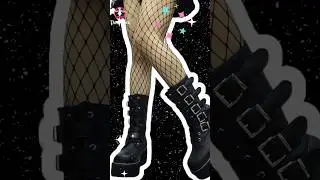 🌹Tessa Go On Black Platform Boots and Lace Up #boots #shoes #kawaii #alt #shoeslover #shorts #short