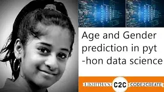 Age and Gender prediction using Keras, python data science project by Likhitha