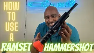 HOW TO USE A RAMSET GUN PART 2 HAMMERSHOT