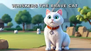 Whiskers the Brave Cat||The Brave Cat||Cat Story||Bed Time Story||AI Stories||Cat Adventures