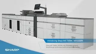 Sharp MX6500N & MX7500N Multifunction Printer / Copier