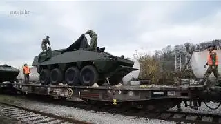Borbena tehnika OS RH transportom HŽ-a upućena u Litvu