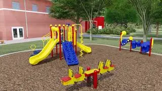 Power Tower Fly-around | Playground Equipment | APCPLAY