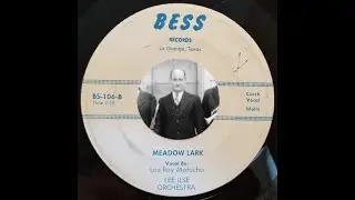 TEXAS DANCEHALL STANDARDS: Lee Ilse Orchestra, v Lee Roy Matocha / Meadow Lark / Bess / early 1960s