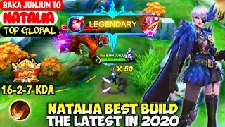 NATALIA BEST BUILD IN 2020 | TOP GLOBAL NATALIA BAKA JUNJUN TO - MOBILE LEGENDS