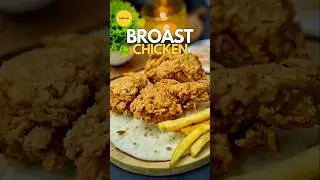 Broasted Chicken | KFC Fried Chicken Recipe #food #shorts #recipe