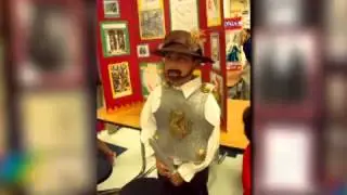 Living Wax Museum at Fairview ES